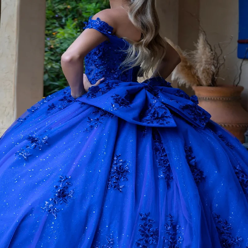 Рисунок 4 - Королевское синее блестящее платье Quinceanera