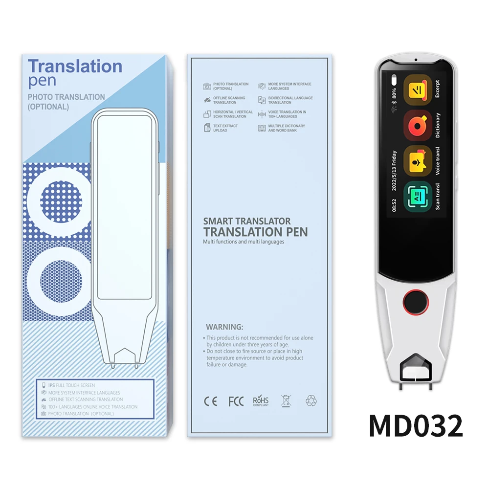 2024 MENGDOU Factory New Smart Language Translation Pen Scanner Voice Arabic Translator