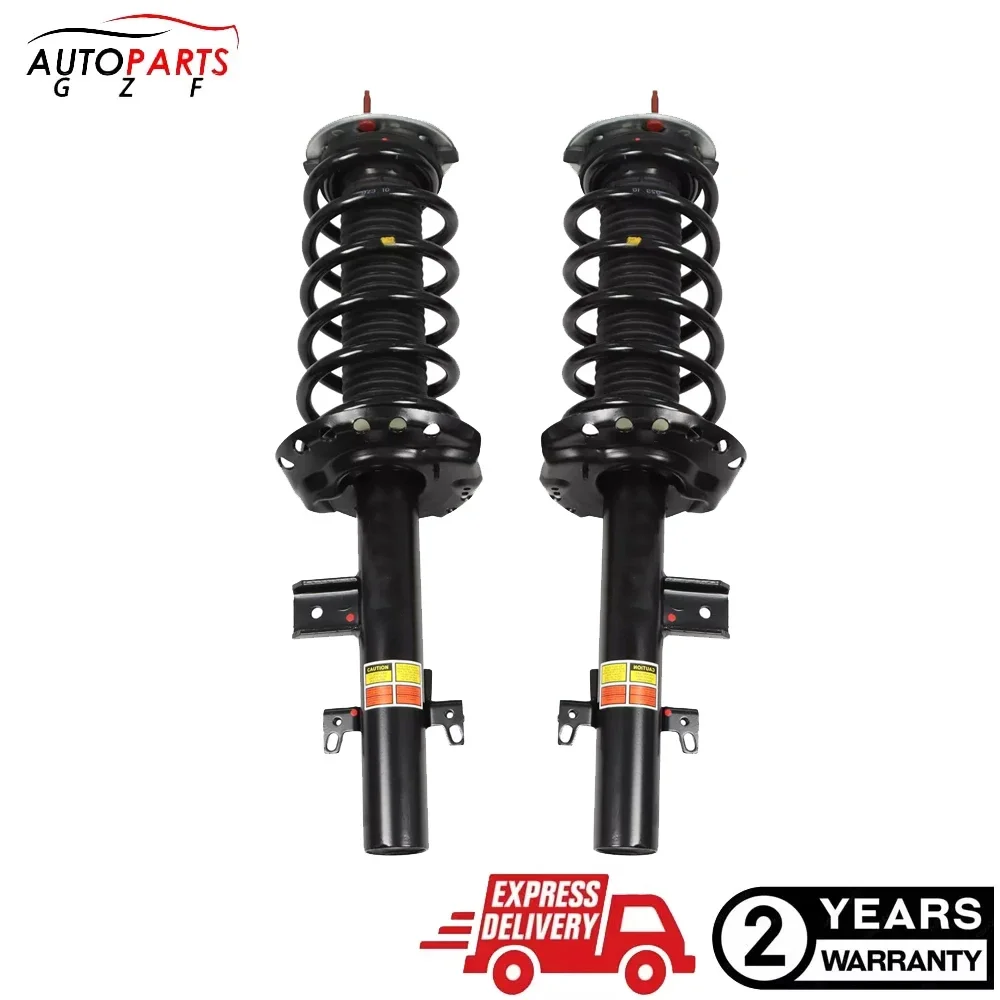 2x Rear Right Left Shock Struts Assys For Land Rover LR2 Freelander 2 L359 08-15 LR005573, LR005574