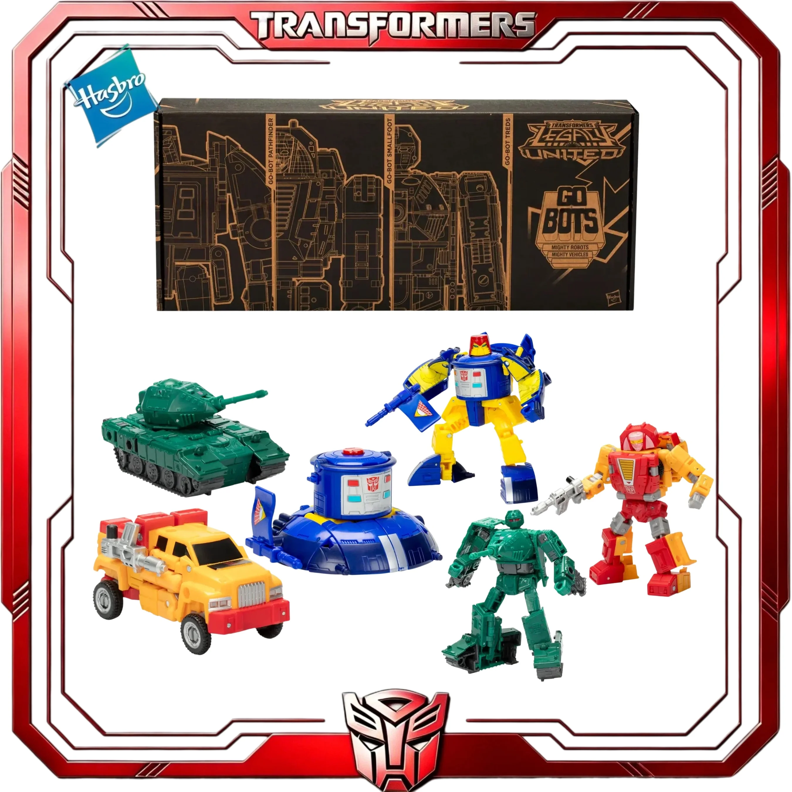 

In Stock Transformers Legacy United Go-Bot Guardians 3 Pack Generations Selects Exclusive GoBots Collectible Action Figure Gift