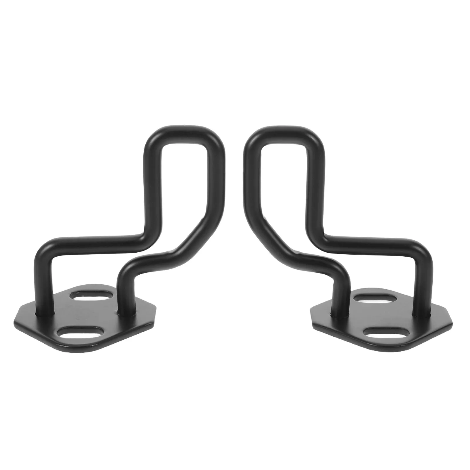 2Pcs Heavy Duty Iron Garage Wall Hooks for Tool Storage Bike Hanging Basement Organization Garage Storage