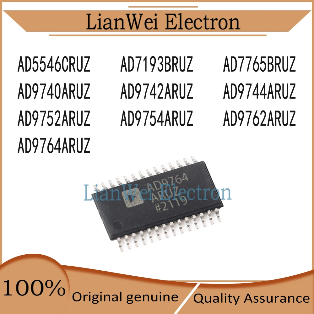 

AD5546CRUZ AD7193BRUZ AD7765BRUZ AD9740ARUZ AD9742ARUZ AD9744ARUZ AD9752ARUZ AD9754ARUZ AD9762ARUZ AD9764ARUZ IC Chipset