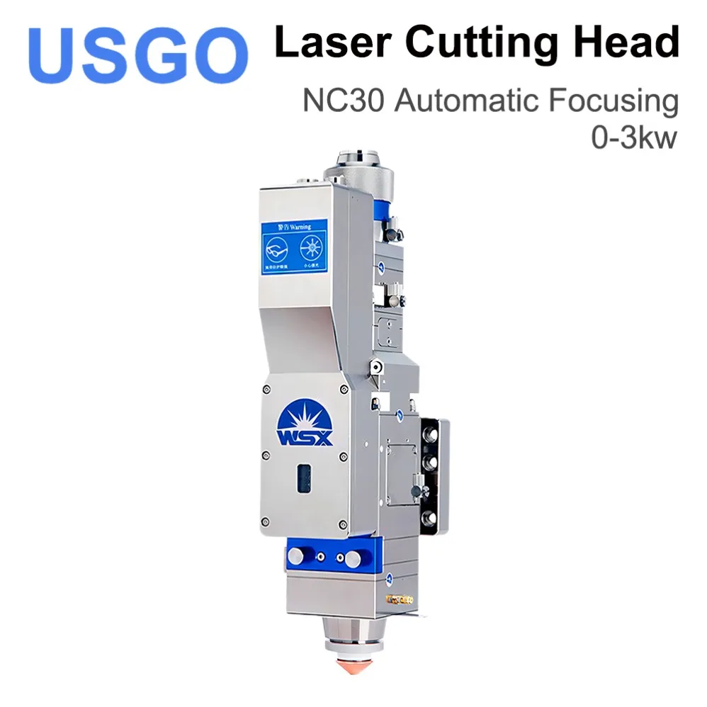 

WSX NC30 Fiber Laser Cutting Head 0-3KW Automatic Focusing Max Laser Power 3000W QBH for Metal Cutting