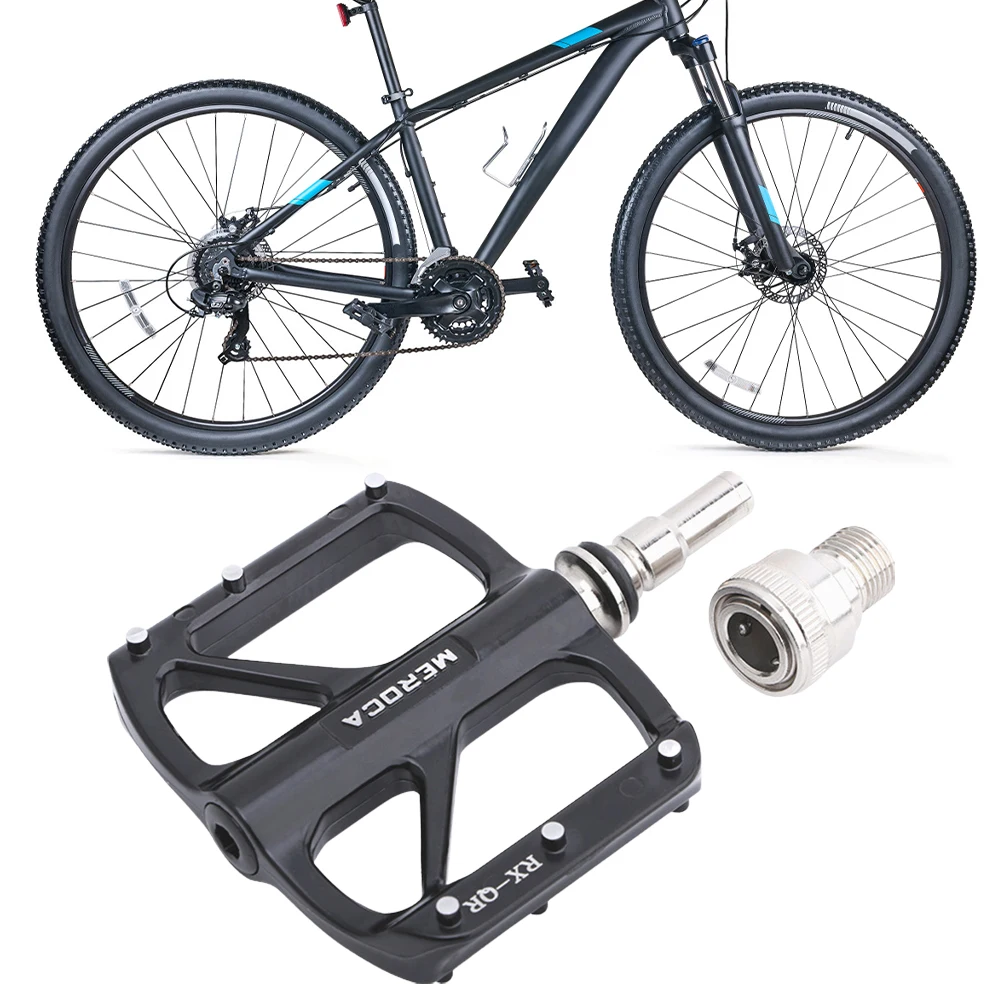 

Bicycle Quick Release Pedals Seal 3 Bearing Ultra-Light Bike Pedals Non-Slip Bicycle Platform Pedals for MTB Road Bicycle