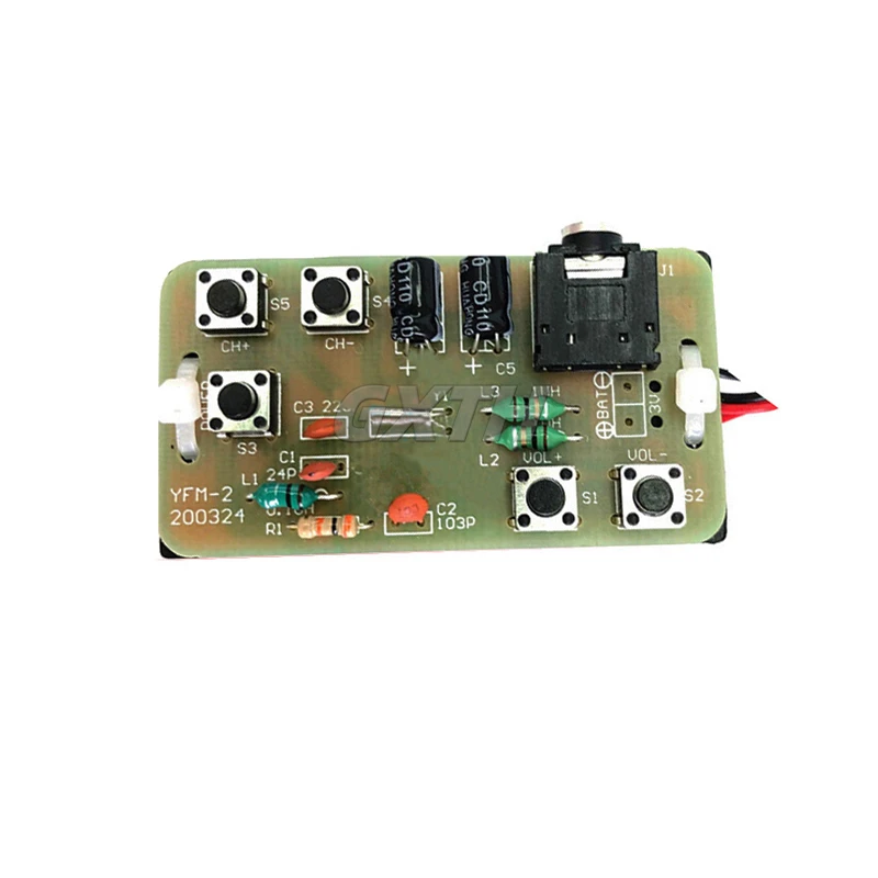 76-108MHz FM Stereo Radio DIY Kit Wireless FM Radio Transmitter And Receiver Module Frequency Modulation Soldering Practice