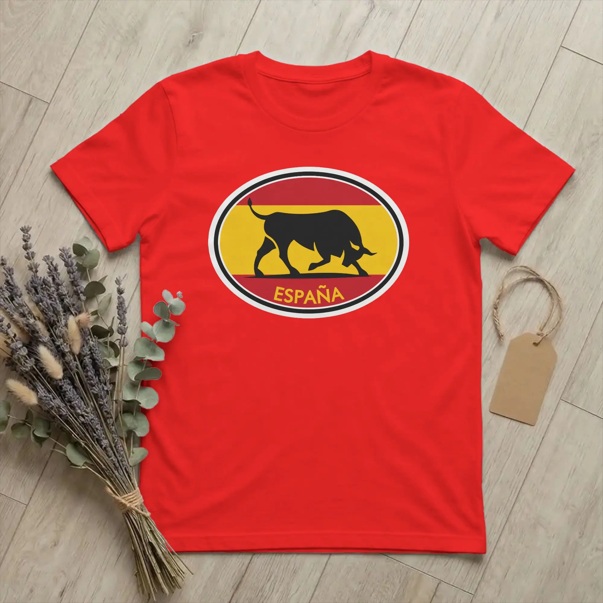 Make Spain Great Again Spanish Bull T-Shirt for Men Bullfighting Unique Pure Cotton Tee Shirt Round Collar T Shirts merchandise