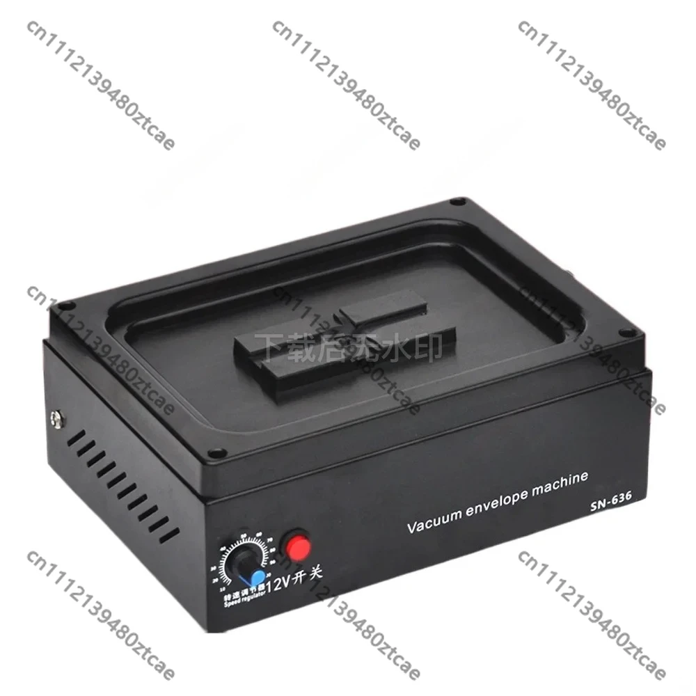 220V 15W Fully Automatic Vacuum Coater Auto Adsorption DesignFull Screen CoveragePortable Laminating DeviceColor Film Processing