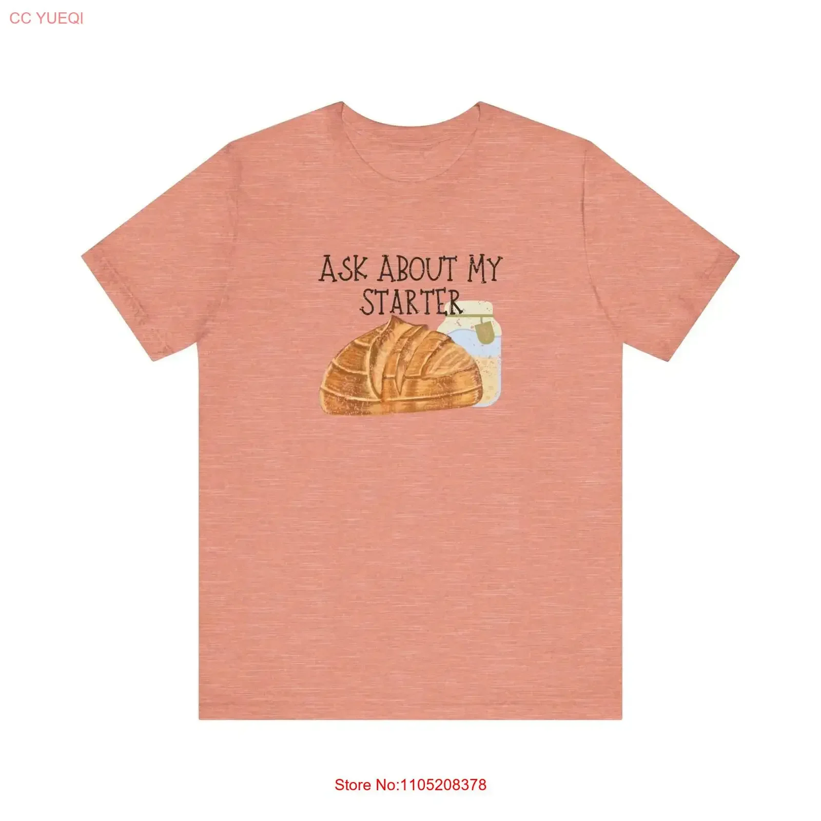 Ask About My Starter Vintage Sourdough Bread T Shirt Perfect for Artisan Bakers Lovers Retro Distressed vintage Washed