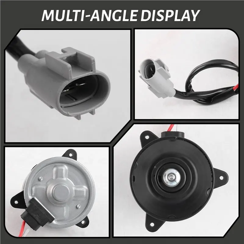L10A AC Condenser Cooling Fan Motor 263500-6170 2635006170 Fits For Toyota Camry ACV40 Venza Harrier 2.4L 2.7L Petrol