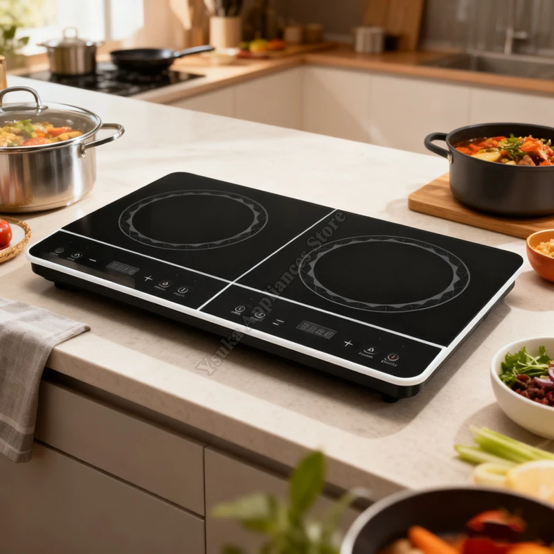 Double Burner Induction Cooker 3
