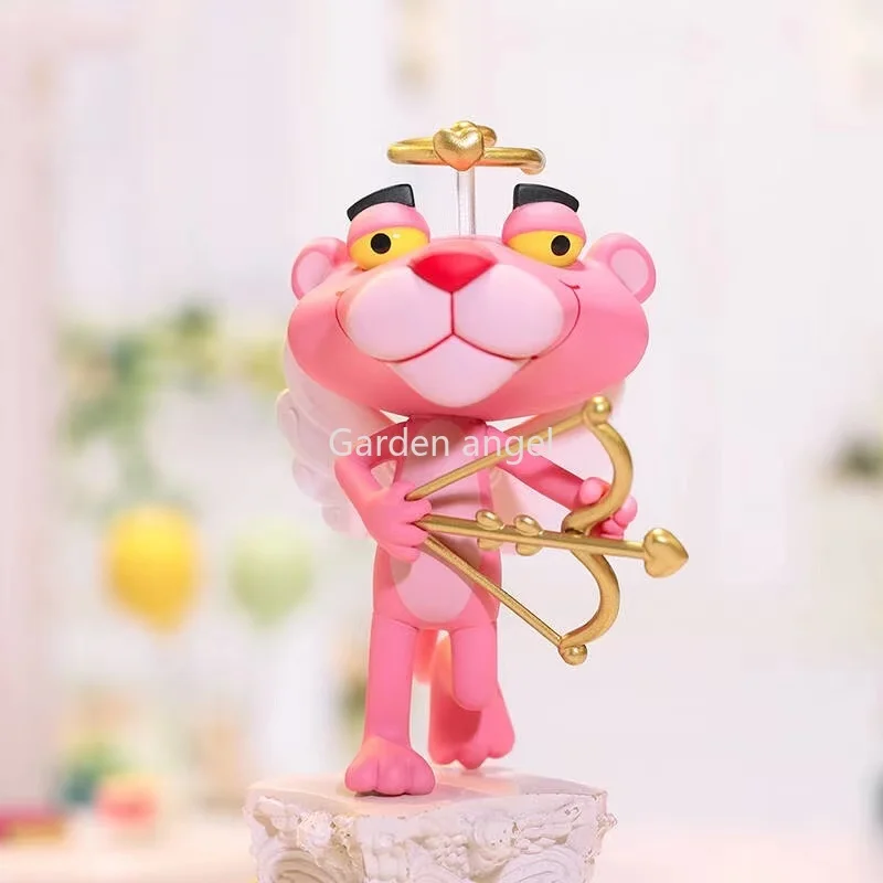 

POP MART Pink Panther Confession Series Blind Box Toy Cute Kawaii Doll Action Figure Toys Collectible Figurine Model Mystery Box