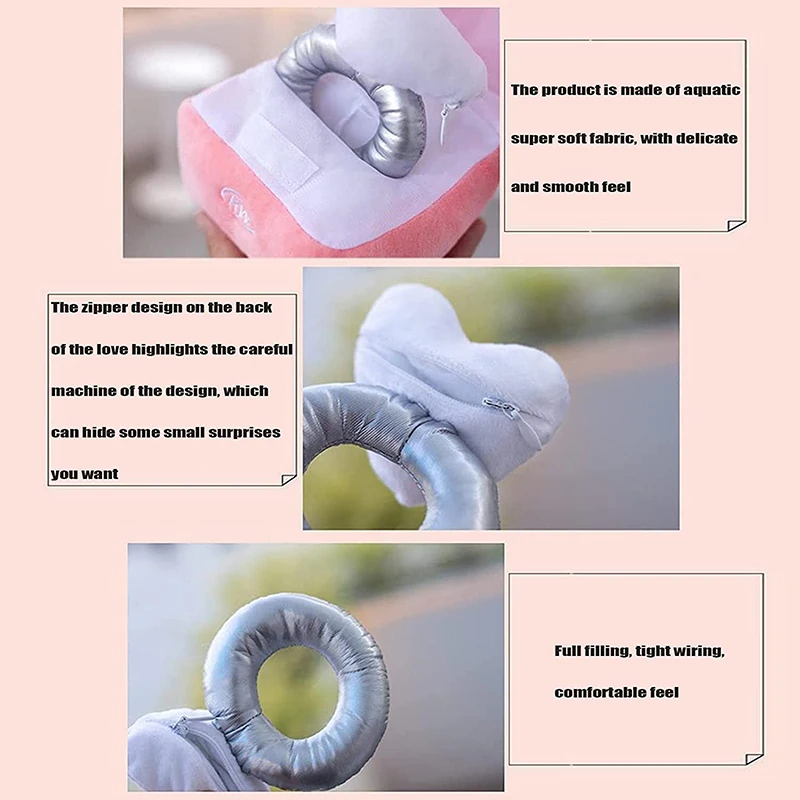 Love Diamond Ring Couple Confession Ring Love Big Diamond Ring Doll For Girls Plush Ring Holder