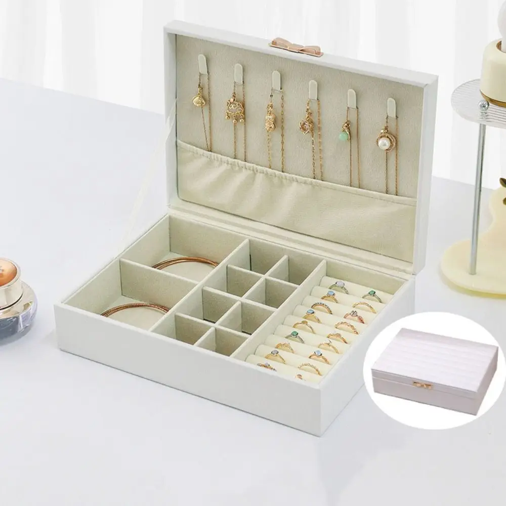 

Коробка для демонстрации браслетов из искусственной кожи, бархатные внутренние кольца, ожерелье, коробки для хранения ювелирных изделий, органайзер, держатель, чехол для переноски браслета