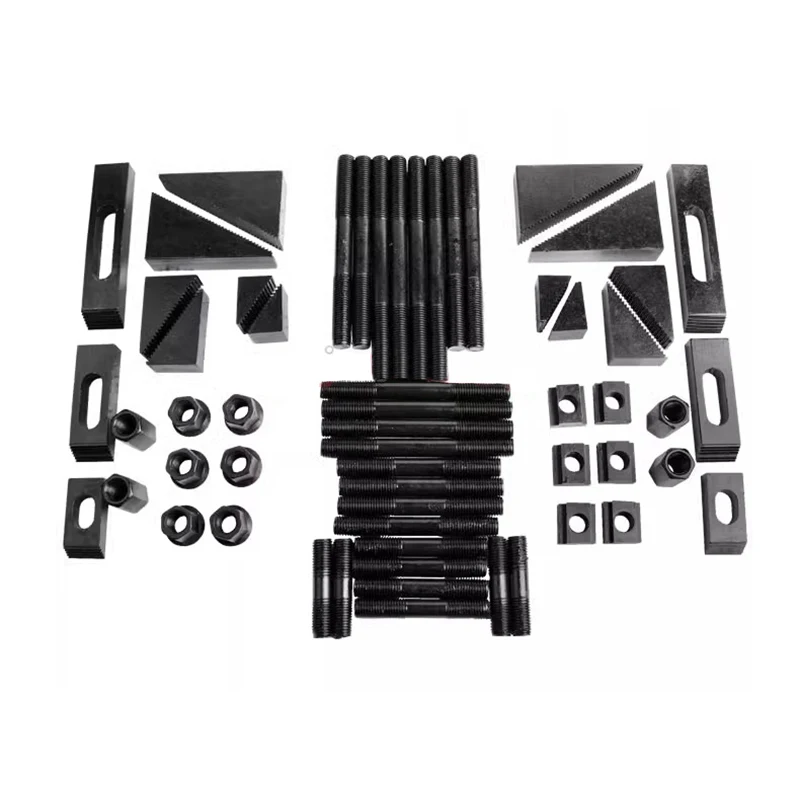 Imagem -04 - Fresadora Placa de Pressão Universal Clamp Combinação Platen Mold Peças Ferro Código do Grupo M10 M12 58 Pcs por Conjunto
