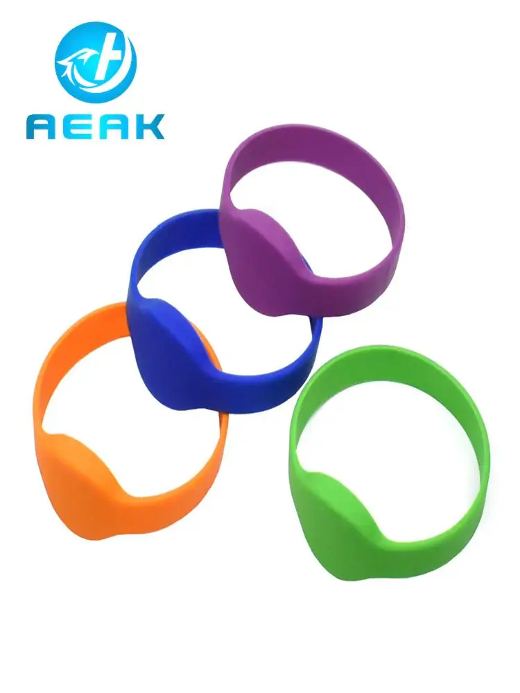 RFID Wristband Classic 125 khz EM4100/TK4100 watch Silicone Wristband Bracelet Access Control Cards