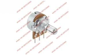 

10PCS Imported 16 type mono 3-pin potentiometer amplifier volume adjustment switch B10K B50K B100K
