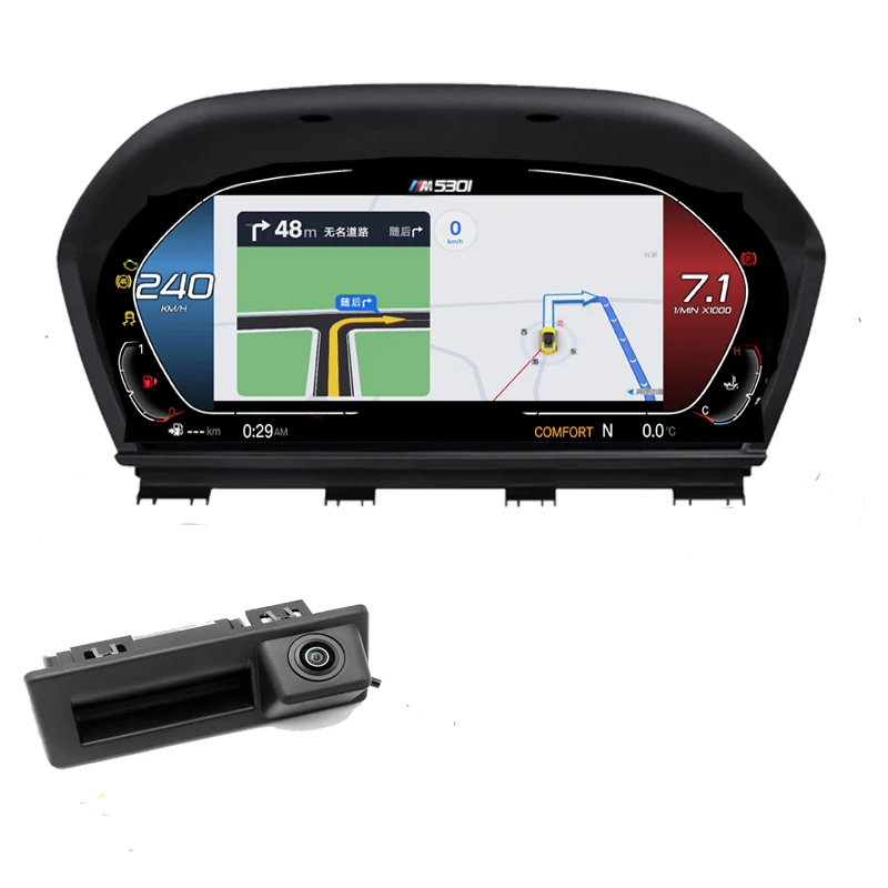 Wireless 1 2 Series F20 F21 F22 F23 Dashboard Speedometer CarPlay Android Auto Instrument Cluster Cockpit For New Cars