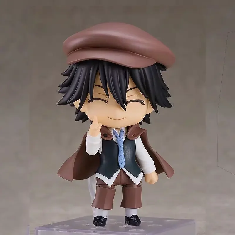 Anime Q Bungo Stray Dogs Figurines Edogawa RampoFigure Nendoroid Toys Movable Model PVC Collection Cute Dolls for Children Gift