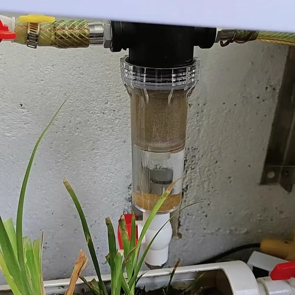 1/2 3/4 Innengewinde Aquarium Fäkalienabscheider Edelstahl Filtersieb Präzisionsfiltration Sediment-Wasserfilter – Detail 9