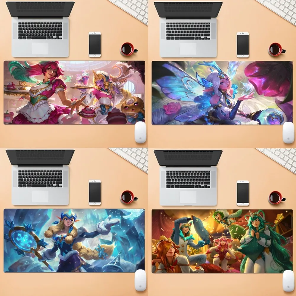 

L-LOL S-Soraka Mousepad Mousepad New Arrivals Large Gaming Mousepad L XL XXL Gamer Mouse Pad Size For Keyboards Mat