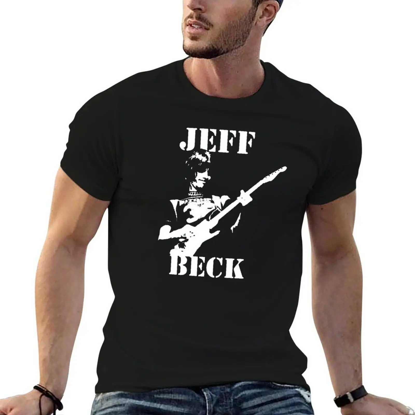 Jeff The White Stencil T-Shirt t shirt for man man tshirt man t shirt heavy cotton T-shirt