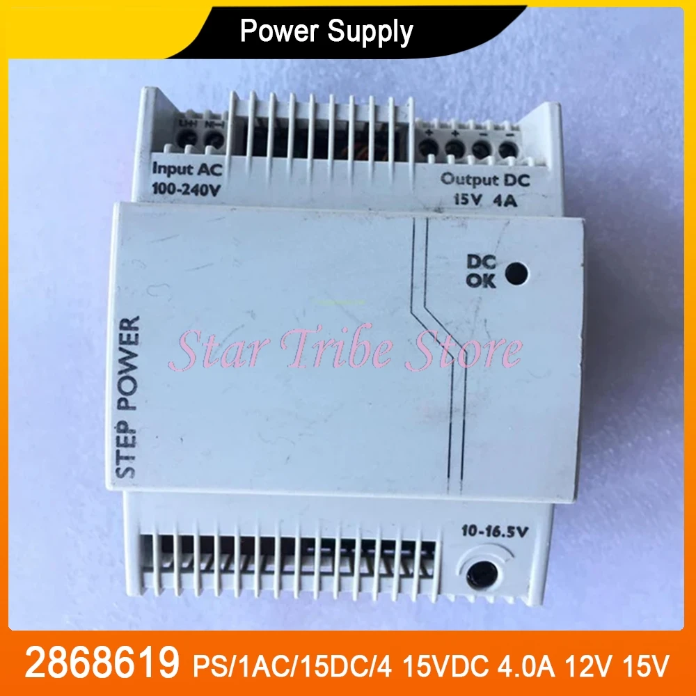 PS/1AC/15DC/4 15VDC 4.0A 12V 15V 2868619 15 V DC/4 A Disassembly Power Supply