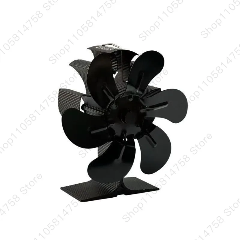 Aluminum alloy fireplace fan spontaneous combustion thermal power without charging thermal energy self-starting fan no noise
