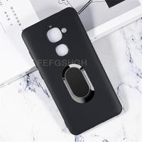 For LeTV LeEco X520 X527 X528 X529 X620 X625 Le 2 Pro Back Ring Holder Bracket Phone Case Smartphone TPU Soft Silicone Cover