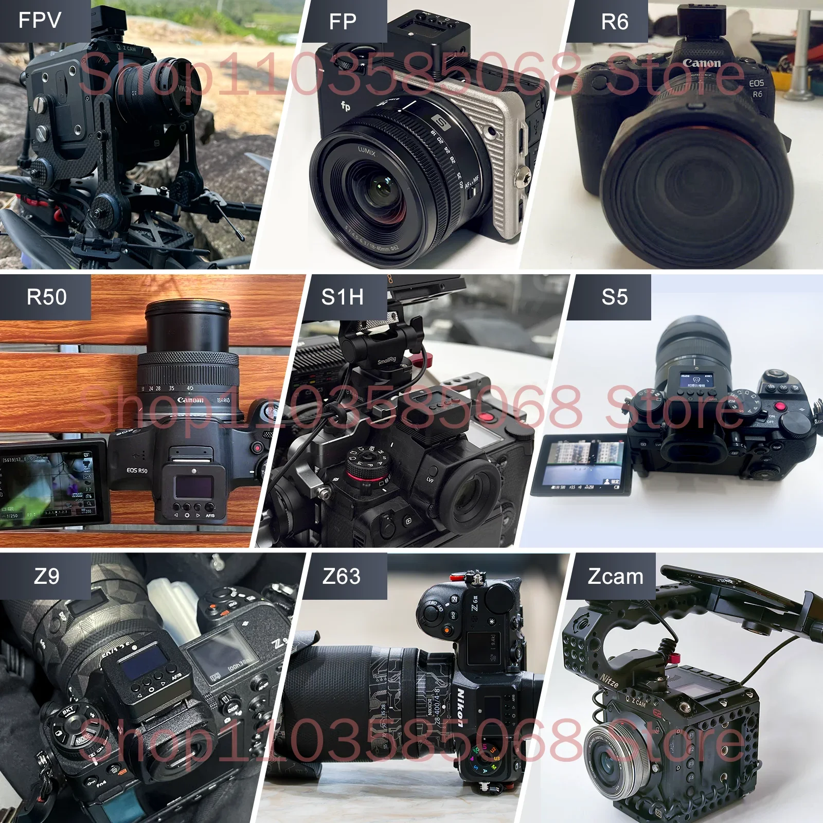 Stabilizer Kamera Drone NiYien Gyroscope untuk Stabilisasi Video dengan Sistem Bahasa Inggris