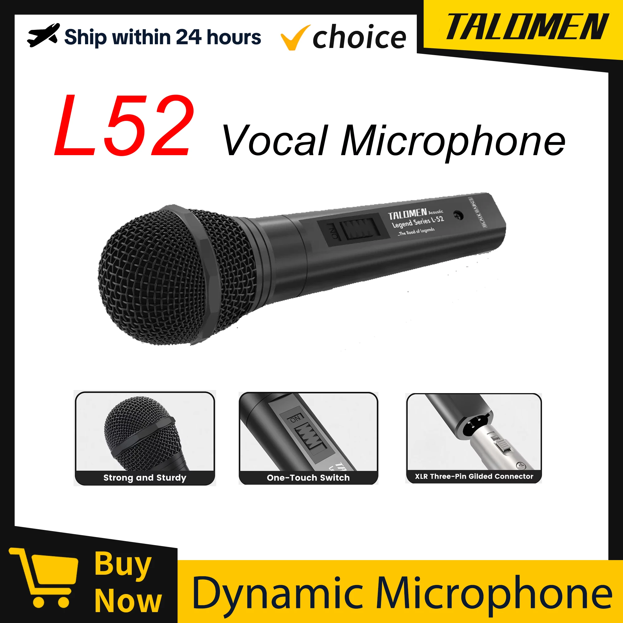 talomen-l52-xlr-microfono-dinamico-microfono-vocal-estudio-profesional-y-rendimiento-en-vivo-microfono-cardioide-para-regalo