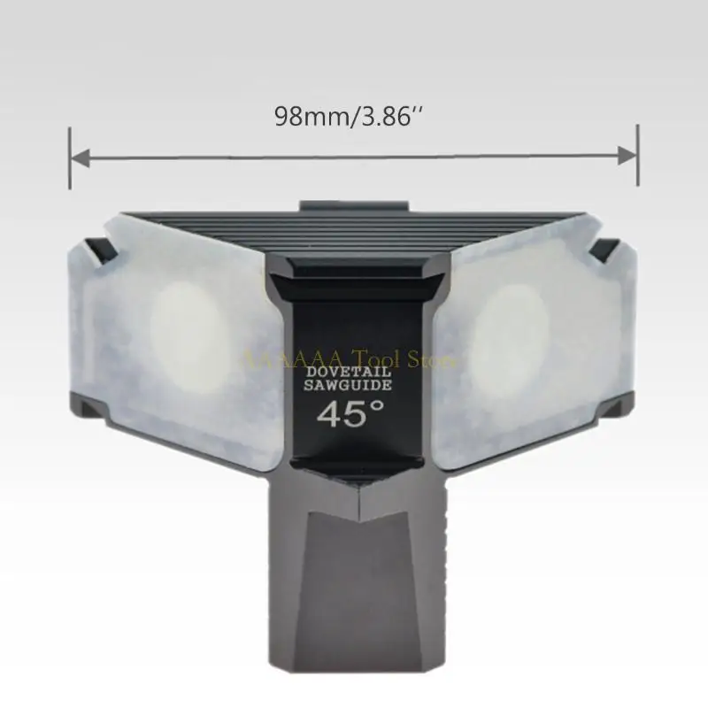 أداة النجارة بمقياس زاوية 45 درجة مزدوجة A2BE مع عرض لقط 25 مم #6