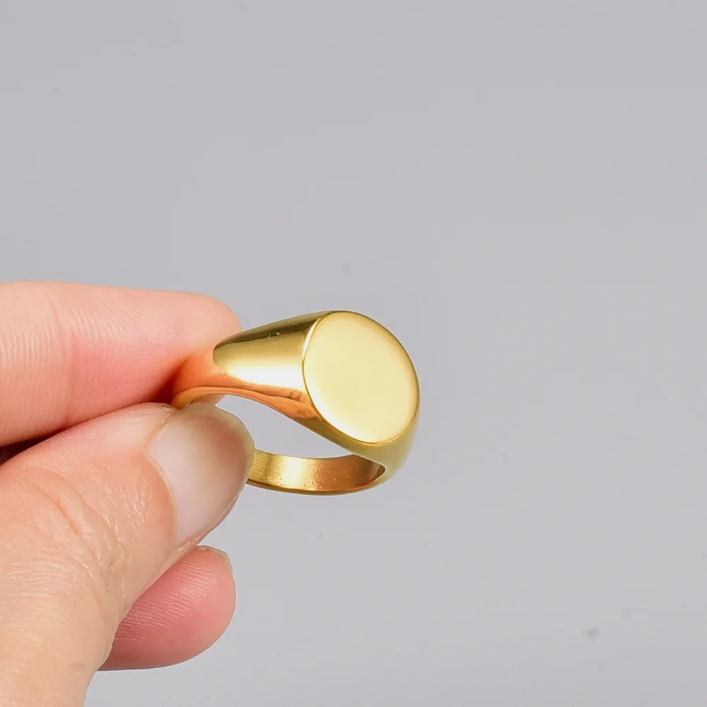J75 خاتم إصبع السبابة ذو الطراز المعدني البارد للمصمم الفرنسي، مجوهرات ذهبية من الفولاذ المقاوم للصدأ للنساء