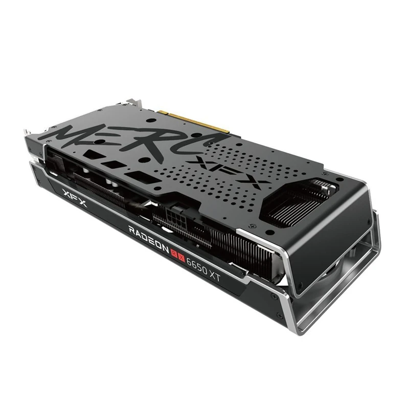 بطاقة فيديو XFX RX 6650 XT 8GB GPU Radeon AMD RX6650 XT 8GB بطاقة رسومات ألعاب الكمبيوتر المرسلة من مستودع البرازيل
