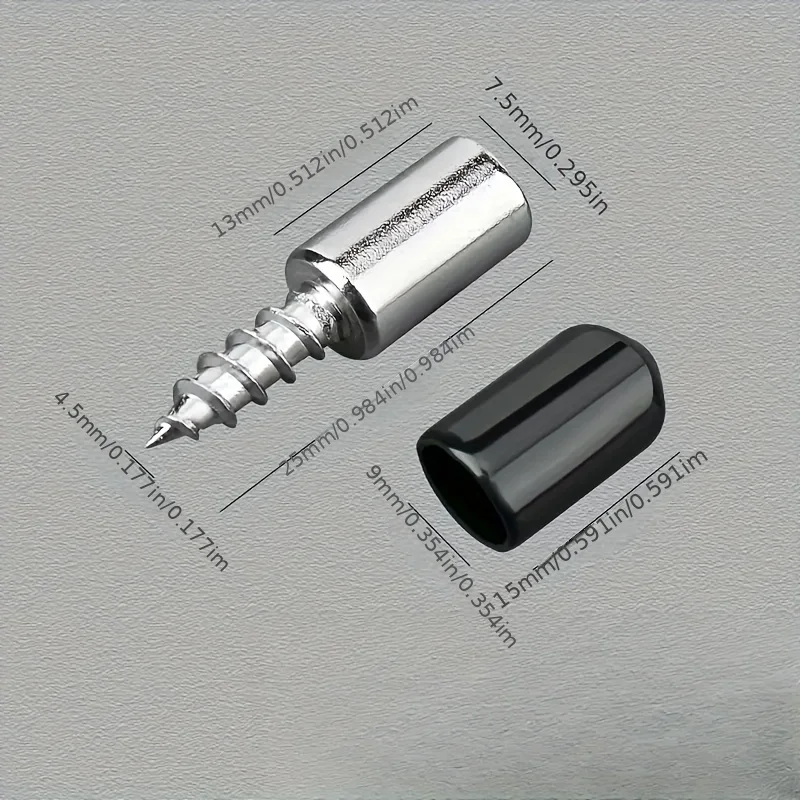 16/32/64Pcs Shelf Bracket, Self Tapping Screws Bracket Shelf Support Pegs, Glass Wood Shelf Peg Heavy Duty Floating Shelf Bracke
