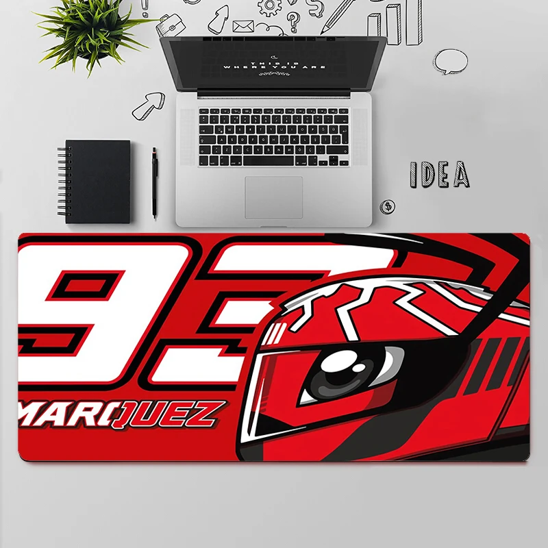 Marc marquez 93 gaming mouse pad grande mouse pad pc gamer computador mouse tapete grande mousepad xxl tapete teclado tapete de mesa mause