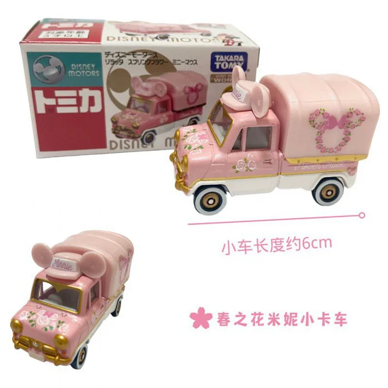 1:64 TOMICA My Melody Hello Kitty Mickey Mouse Donald Duck Pikachu Jointly-designed Die-Cast Model Car Collection Toy Car Gifts