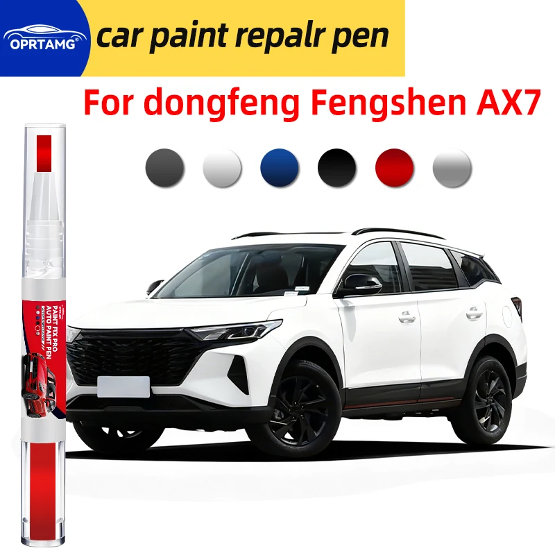 Caneta de pintura para retoque de pintura de carro Dongfeng Fengshen AX7, ferramentas de detalhamento para reparo de arranhões, acessórios para carro,