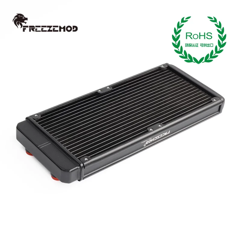 FREEZEMOD water cooling aluminum radiator beauty medical heat sink threaded port ROHS certification .SR-L240 G14