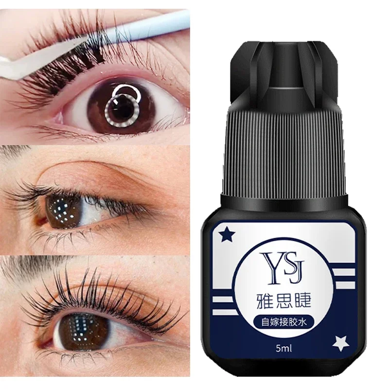 Fast Drying Eyelash Extension Glue Strong Adhesive for Semi-Permanent Long Lasting Grafting Lashes Glue Eyelash Extensions 5ml