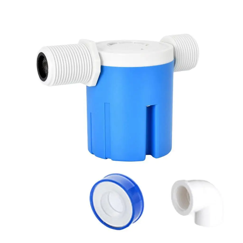 Water Level Control Valve 3/4 inch Side Inlet Durable Horizonal ABS for Pool