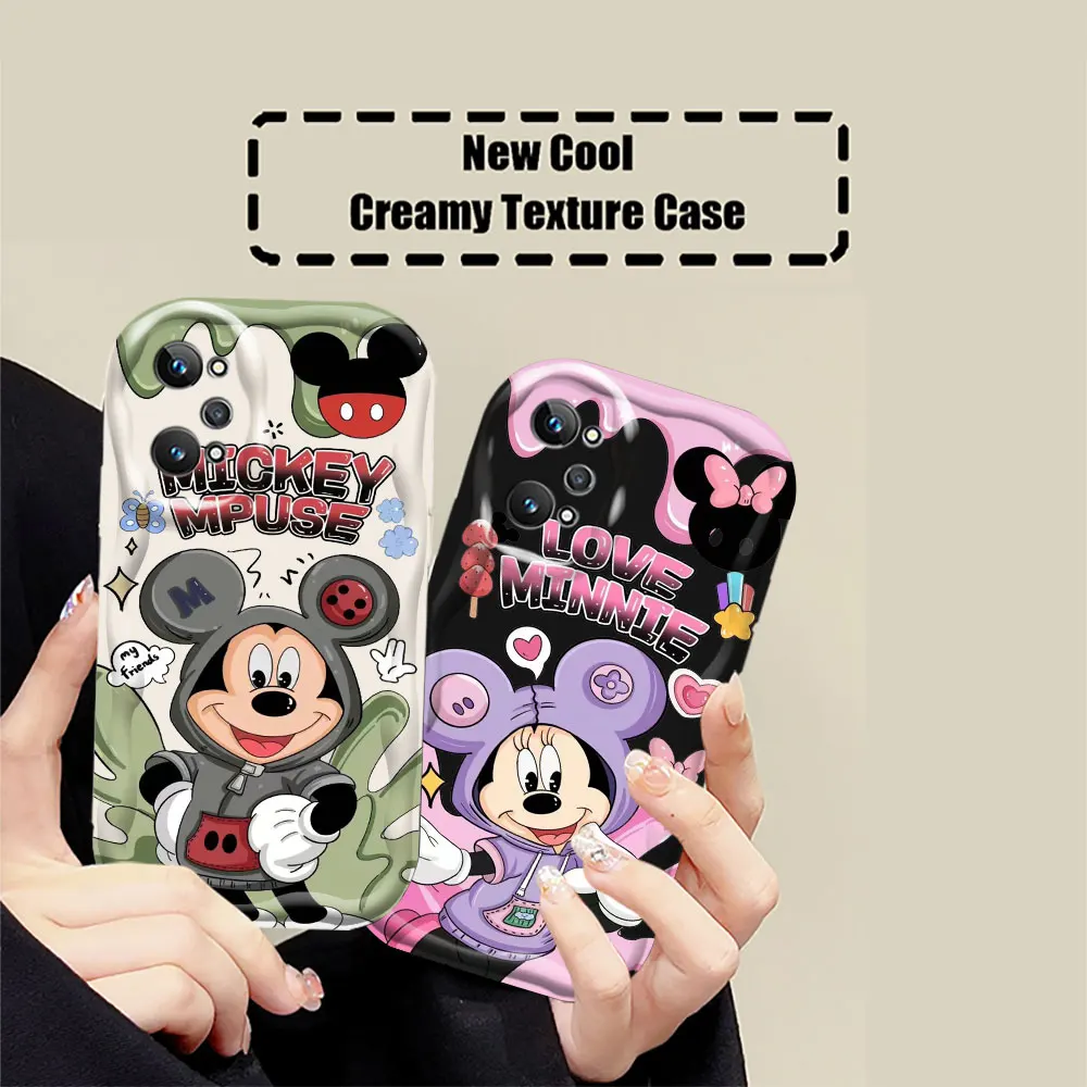 

Disney Mickey Mouse Minnie Couple Case For Realme C67 C65 C55 C35 C33 C31 C30 C21 C21Y C20 C15 C12 C11 12 11 10 8 PRO PLUS Cover