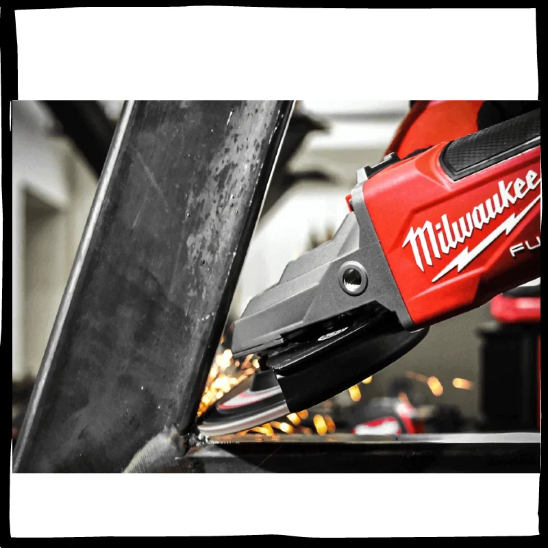 125 مللي متر ميلووكي فرش زاوية طاحونة تلميع آلة قطع لا قفل مجداف التبديل أدوات كهربائية لاسلكية #3