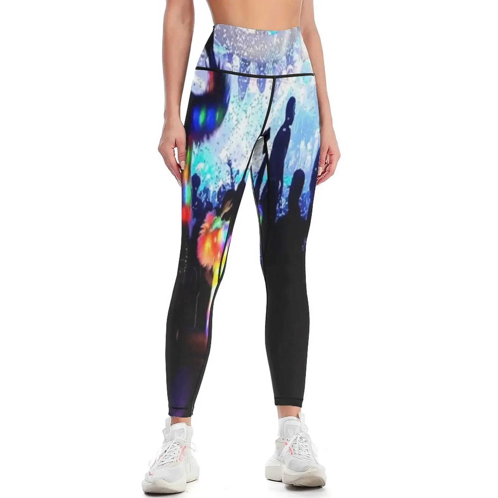 

Neon Party Leggings push up tights for Legging sport sporty woman gym Pants sport Womens Leggings