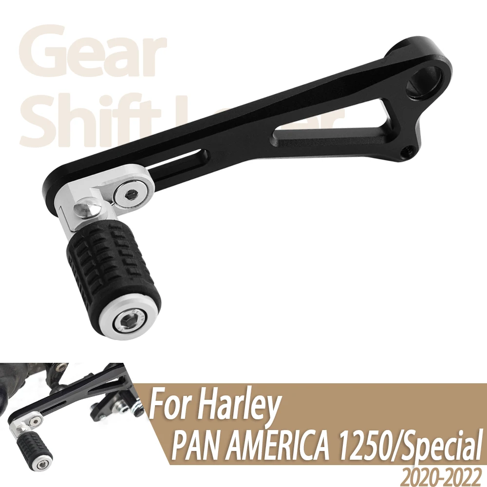 

Для PAN AMERICA 1250 1250S 1250 S 2021-2024 алюминиевый регулируемый складной рычаг переключения передач, рычаг переключения передач, мотоцикл Pan America