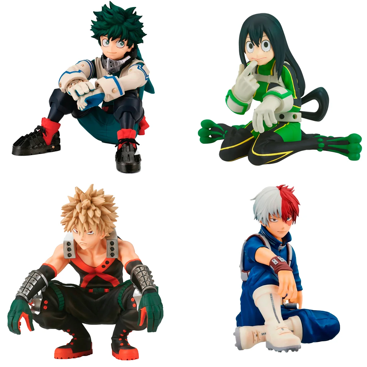 Midoriya Izuku, Bakugou Katsuki, My Hero, Anime-Figur, Anime-Merchandise-Geschenk zum Geburtstag von Freunden, Heißblütige Anime-Charakterstatue, Sammelfigur, Schreibtischdekoration, exquisites