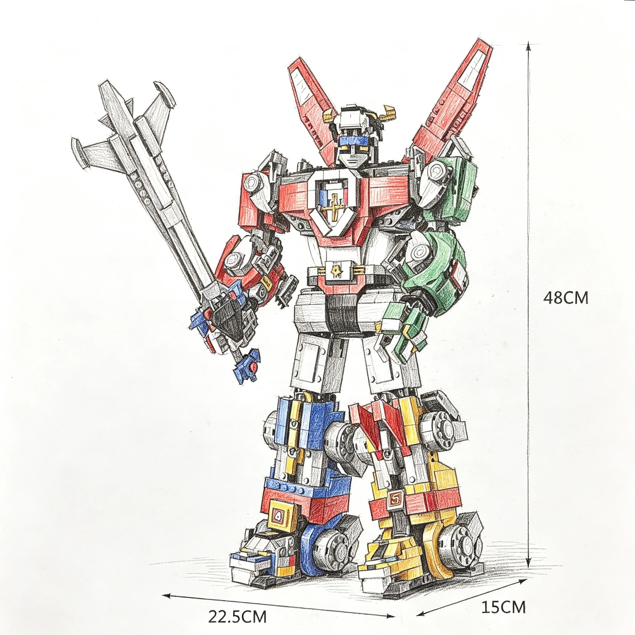 Model Baru 2026 Voltron Defend - Model Kit Voltron ulasan dan harga
