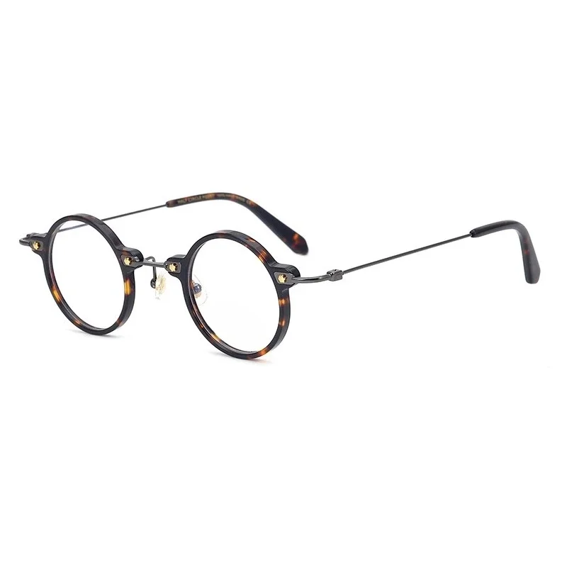 

glasses frame of the Republic of China, Japanese personalized style myopia frame, retro temperament small round men's