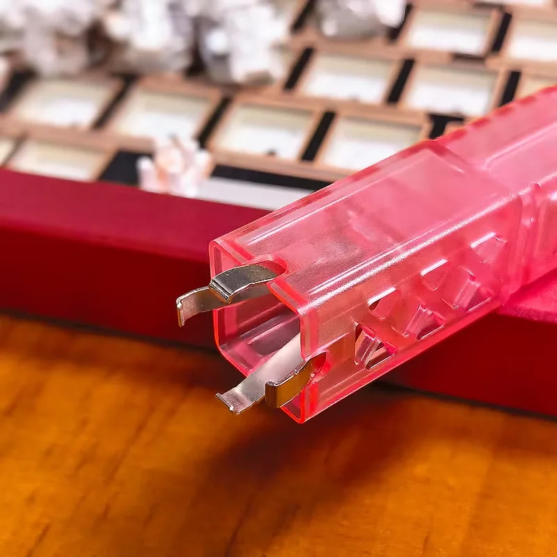 2 in 1 Switch and Keycap Puller Two Functions Light Puller Four-claw Switch Puller