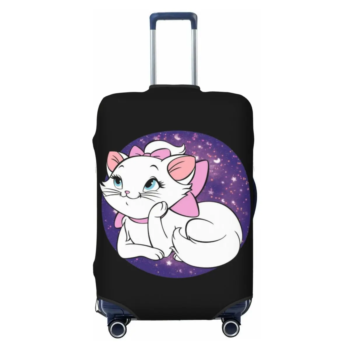 

Custom Maries Anime Cats Cartoon Luggage Cover Protector Fashion Travel Suitcase Protective Cover for 18-32 Inch