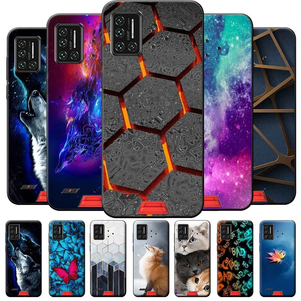 For Umidigi Bison 2021 Case BisonGT Animals Silicone Soft Cover For Umidigi Bison GT Phone Case For Bison2021 Funda Coque Capa